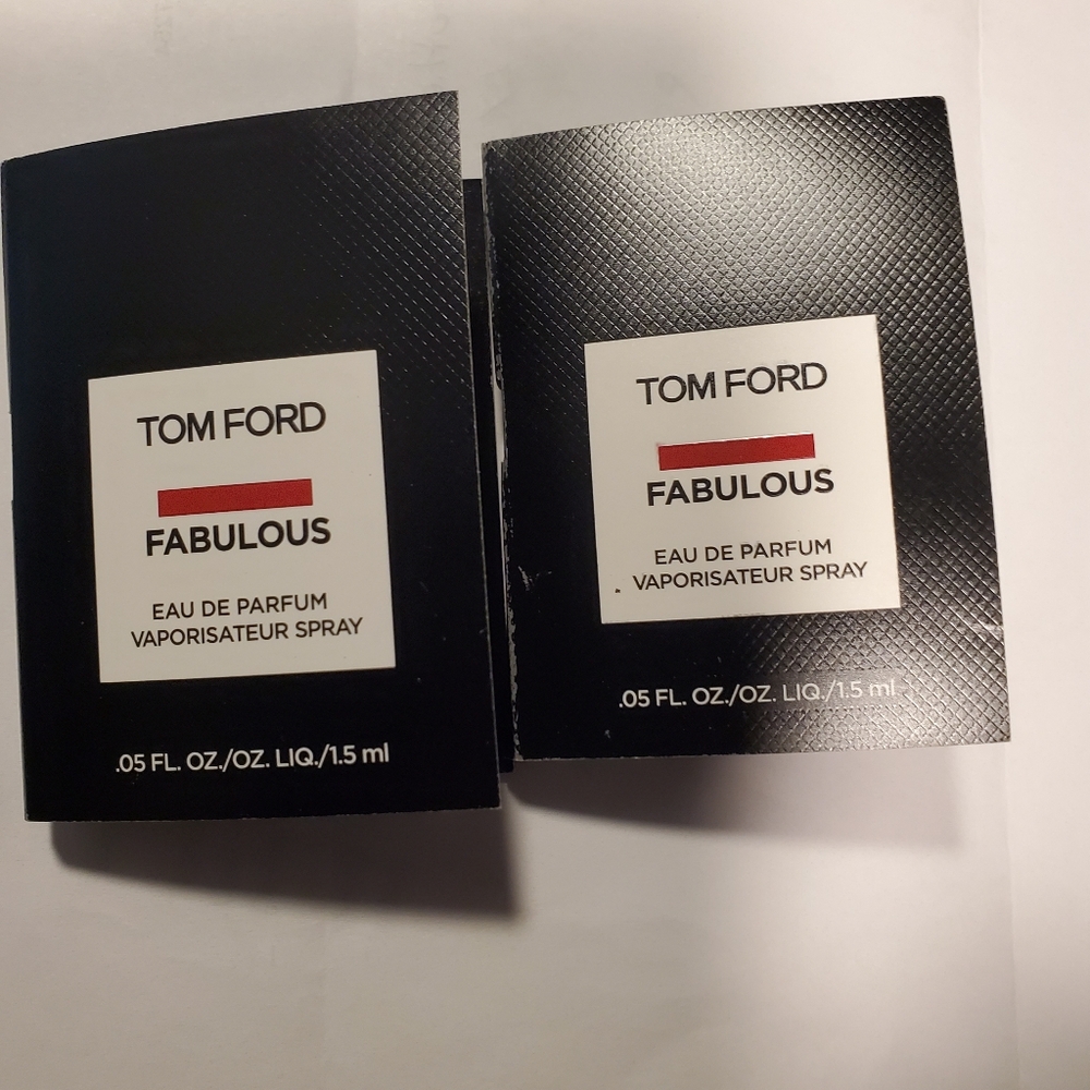 💞TOM FORD 2 X  FABULOUS TRIAL SIZE